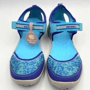 Merrell Hydro Monarch 3.0 Water Sandals Blue Purple Womens 6M MK162549 NEW